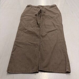 Carhartt Relaxed Fit Work Pants Men Brown 34x30 Cotton Canvas Durable